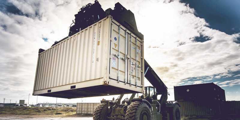 Container handling operation