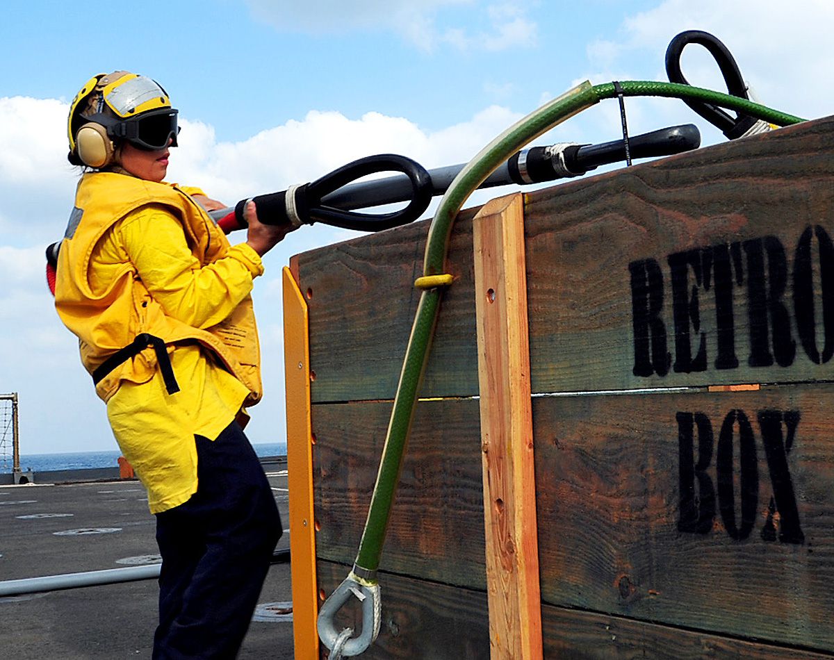 Secure cargo handling operation